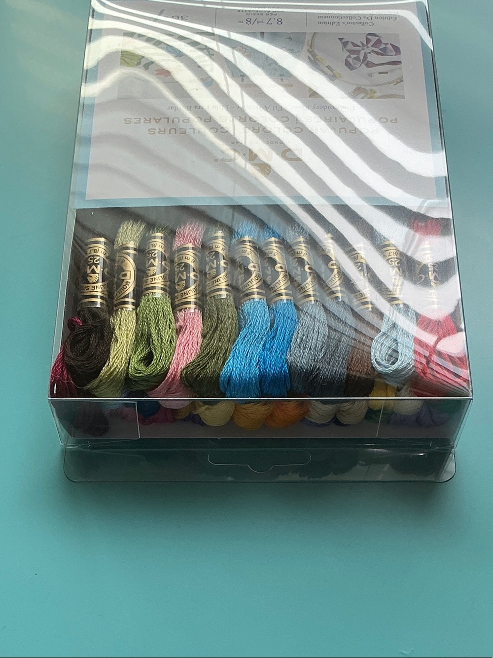 DMC Embroidery Floss Collection - Assorted Blue, Green, Pink, Red, Brown - Picture 9 of 9